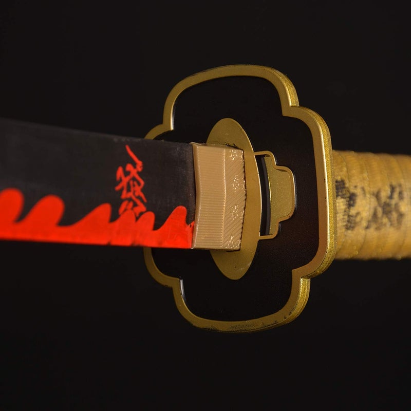 SV Anime Demon Slayer Sword Katana 31 Inch Decorative Collectible Gift Cosplay Sword，Various Styles Available - Image 5